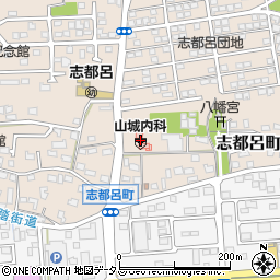 静岡県浜松市中央区志都呂町1168周辺の地図