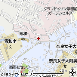 奈良県奈良市学園新田町2931周辺の地図
