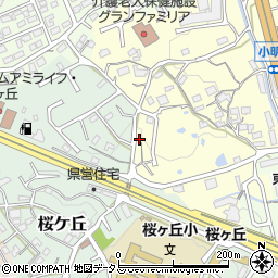奈良県生駒市小明町1459-6周辺の地図