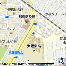 東野田ちどり保育園周辺の地図