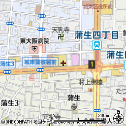 関西みらい銀行城東支店周辺の地図