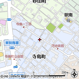 静岡県浜松市中央区寺島町337周辺の地図