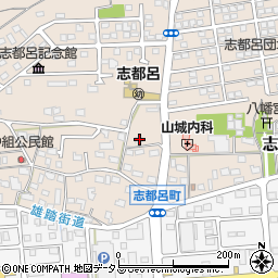 静岡県浜松市中央区志都呂町1252周辺の地図