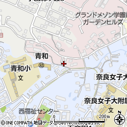 奈良県奈良市学園新田町2931-2周辺の地図