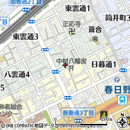 山下時計店周辺の地図