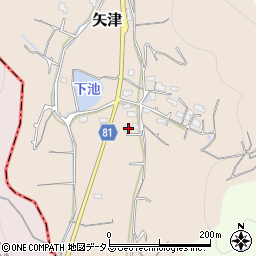 岡山県岡山市東区矢津1602周辺の地図