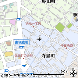 静岡県浜松市中央区寺島町341周辺の地図