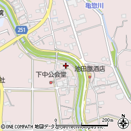 静岡県掛川市下土方1343周辺の地図