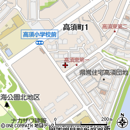 武庫川第２三番街２号棟周辺の地図