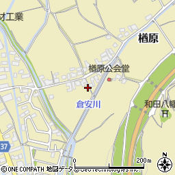 岡山県岡山市東区楢原271周辺の地図