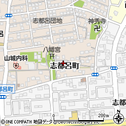 静岡県浜松市中央区志都呂町147周辺の地図