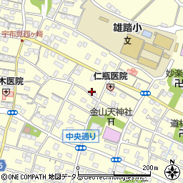 静岡県浜松市中央区雄踏町宇布見8106周辺の地図