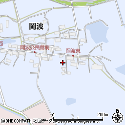 三重県伊賀市岡波978周辺の地図