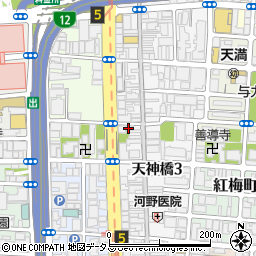 山なか製麺所周辺の地図