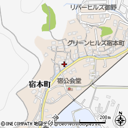 岡山県岡山市北区宿本町6周辺の地図
