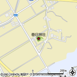 春日神社周辺の地図