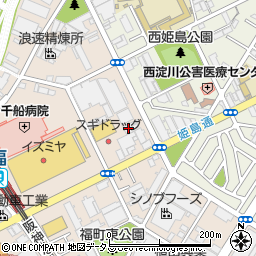 七王工業株式会社　大阪営業所周辺の地図