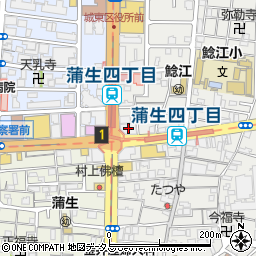 三菱ＵＦＪ銀行城東支店周辺の地図
