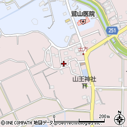 静岡県掛川市下土方1415-20周辺の地図