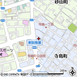 静岡県浜松市中央区寺島町256周辺の地図