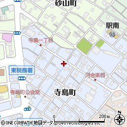 静岡県浜松市中央区寺島町816-17周辺の地図