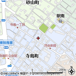 静岡県浜松市中央区寺島町393周辺の地図