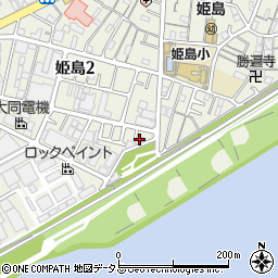 奥田鉄工所周辺の地図