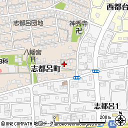 静岡県浜松市中央区志都呂町124周辺の地図