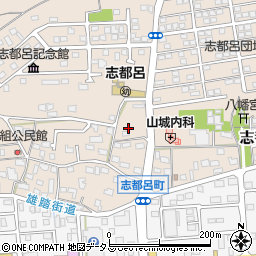 静岡県浜松市中央区志都呂町1290周辺の地図