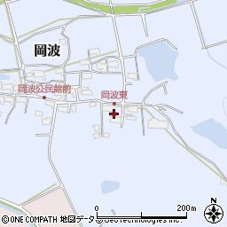 三重県伊賀市岡波961周辺の地図
