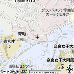 奈良県奈良市学園新田町2931-3周辺の地図