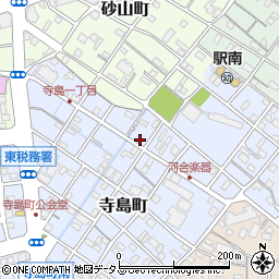 静岡県浜松市中央区寺島町392周辺の地図