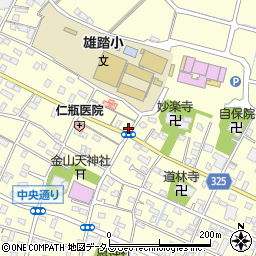 静岡県浜松市中央区雄踏町宇布見7996周辺の地図