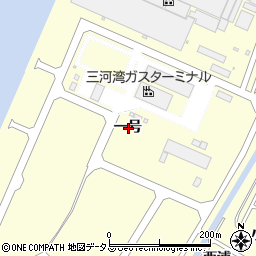愛知県田原市緑が浜一号周辺の地図