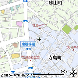 静岡県浜松市中央区寺島町357周辺の地図