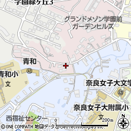 奈良県奈良市学園新田町2954周辺の地図