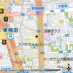 梅田オレンジビル周辺の地図