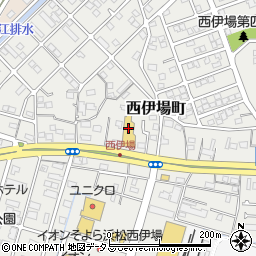 上野屋家具　西伊場店周辺の地図