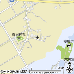 静岡県菊川市棚草317-1周辺の地図