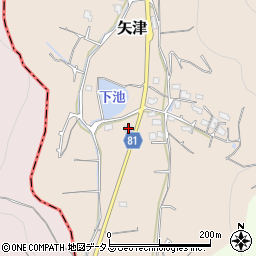 岡山県岡山市東区矢津1570周辺の地図