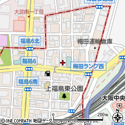 ダイワロイヤルホテルＤ‐ＣＩＴＹ大阪新梅田周辺の地図