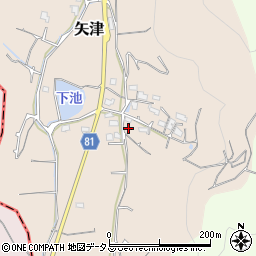 岡山県岡山市東区矢津1615周辺の地図