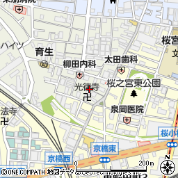 ＣＡＳＡ京橋周辺の地図