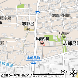 静岡県浜松市中央区志都呂町1176周辺の地図
