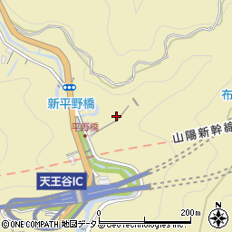 兵庫県神戸市兵庫区平野町天王谷奥東服山周辺の地図