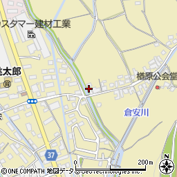 岡山県岡山市東区楢原221周辺の地図