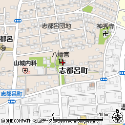 静岡県浜松市中央区志都呂町159周辺の地図