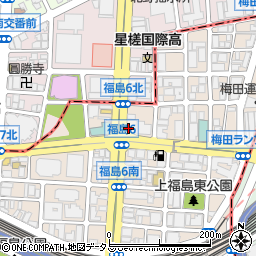 福島民放ビル周辺の地図
