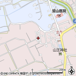 静岡県掛川市下土方1415-39周辺の地図