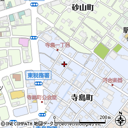 静岡県浜松市中央区寺島町347周辺の地図